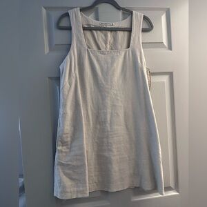 Abercrombie & Fitch Beige Shift Dress